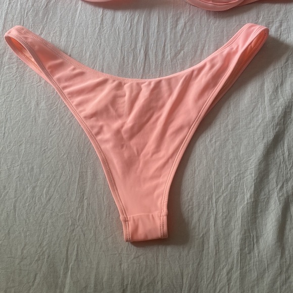 Peach two piece swimsuit - Picture 5 of 11